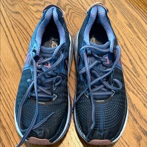 Hoka‎ One One Blue/Pink Gaviota Running/Trail/Hiking Shoes Size 9.5 Women’s